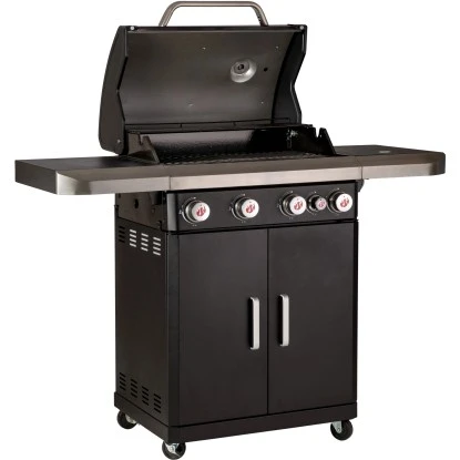 Landmann Gasgrill Rexon PTS 4.1 Mit 4 Brennern & Zusätzlichem Seitenbrenner 4 Landmann Gasgrill Rexon PTS 4.1 Mit 4 Brennern & Zusätzlichem Seitenbrenner – Bild 2