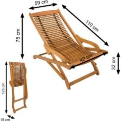 Indoba® Relax Chair Sun Flair FSC® -Online Gartenmöbel 105210 11001300 12