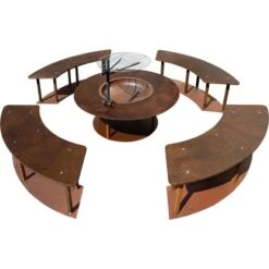 Ferrum Art Design Feuerstelle Circle Rost