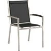Stapelsessel Marbella Edelstahl/Schwarz -Online Gartenmöbel 132341 3271 1 1