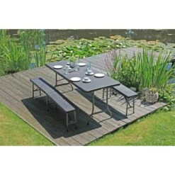 Tisch-Set Ventana 3-teilig -Online Gartenmöbel 132829 4767 7