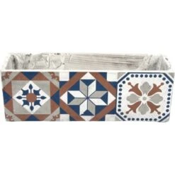 Esschert Design Blumenkasten Portugiesische Kacheln