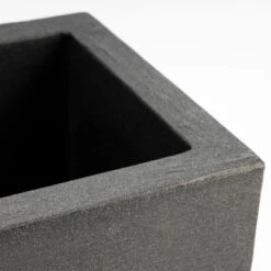 Pflanzwerk® Pflanzkübel Kunststoff Cube 26 Cm X 30 Cm X 30 Cm Anthrazit -Online Gartenmöbel 145778 11001500 3