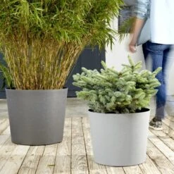 Poétic Pflanztopf Element Ø 40 Cm X 32 Cm Kalkstein -Online Gartenmöbel 173473 2984 5