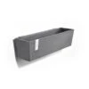 Ecopots Pflanztopf Manhattan Wall L Grau 55 Cm X 15 Cm -Online Gartenmöbel 2100 ManhattanWallLGrey 00