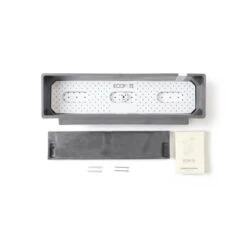 Ecopots Pflanztopf Manhattan Wall L Grau 55 Cm X 15 Cm -Online Gartenmöbel 2100 ManhattanWallLGrey 20