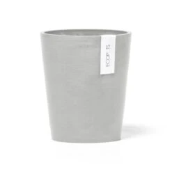 Ecopots Pflanztopf Morinda Weißgrau 17 Cm X 19,2 Cm