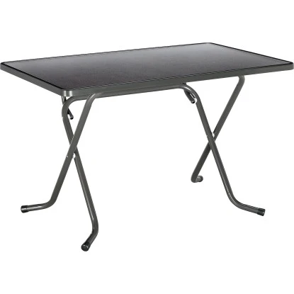 Scherenklapptisch Primo Eckig 110 Cm X 70 Cm Anthrazit 3 Scherenklapptisch Primo Eckig 110 Cm X 70 Cm Anthrazit