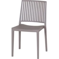 Siena Garden Lane Stapelstuhl 56 Cm X 46 Cm X 80 Cm Taupe