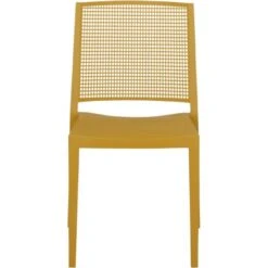 Siena Garden Square Stapelstuhl 56 Cm X 46 Cm X 80 Cm Mustard -Online Gartenmöbel 251930 1346 S 5