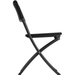 Perel Klappstuhl Polyrattan-Optik Schwarz -Online Gartenmöbel 288262 1717 4