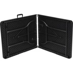 Perel Klapptisch Polyrattan-Optik 180 Cm X 75 Cm Schwarz 17 Perel Klapptisch Polyrattan-Optik 180 Cm X 75 Cm Schwarz -Online Gartenmöbel 288301 1717 8