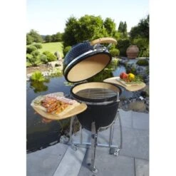 Buschbeck Keramik-Ofen Kamado Schwarz -Online Gartenmöbel 294942 4224 7