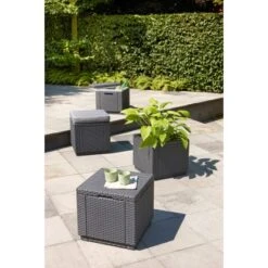 Allibert ICE-Cube Kühlbox Graphit Grau 42x42x38 Cm -Online Gartenmöbel 315604 213323 5