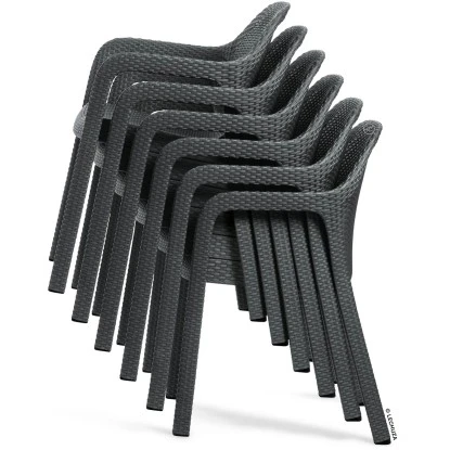 Lechuza Essstuhl Granit 84 X 58 X 57 Cm (HxBxL) 6 Lechuza Essstuhl Granit 84 X 58 X 57 Cm (HxBxL) – Bild 4