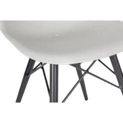 Acamp Set 2x Schalenstuhl New York 61 Cm X 61 Cm X 80 Cm Anthrazit -Online Gartenmöbel 4013556401395 3238 03