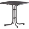Sieger Boulevard-Klapptisch 70 Cm X 70 Cm Eisengrau/Anthrazit 1 Sieger Boulevard-Klapptisch 70 Cm X 70 Cm Eisengrau/Anthrazit -Online Gartenmöbel 404720 4613 Tisch