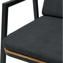 Dining-Sessel Olary 69,5 Cm X 60 Cm X 86 Cm Akazienholz Dunkelgrau -Online Gartenmöbel 4048126617579 50