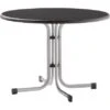 Sieger Klapptisch Boulevard Mecalit-Pro Graphit Anthrazit Ø 100 Cm X 72 Cm -Online Gartenmöbel 405500 4613 Tisch