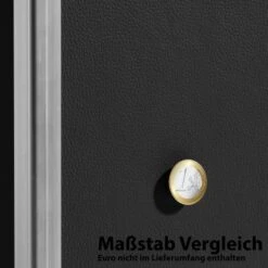 Amare Blumentopf Pur Fiberglas Design 33 Cm X 33 Cm X 34 Cm Schwarz -Online Gartenmöbel 4251083908127 4655 5