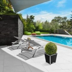 Amare Blumentopf Pur Fiberglas Design 33 Cm X 33 Cm X 34 Cm Schwarz -Online Gartenmöbel 4251083908127 4655 9