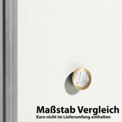 Amare Blumentopf Pur Fiberglas Design 28 Cm X 28 Cm X 51 Cm Weiß -Online Gartenmöbel 4251083908172 4655 5