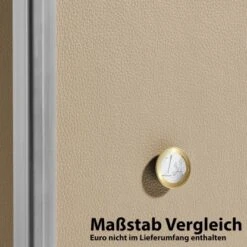 Amare Blumentopf Pur Fiberglas Design 28 Cm X 28 Cm X 61 Cm Beige -Online Gartenmöbel 4251083908233 4655 5