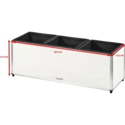 Amare Blumentopf Pur Fiberglas Design 275 Cm X 805 Cm X 275 Cm Weiß -Online Gartenmöbel 4251083908417 4655 6