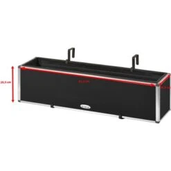 Amare Blumentopf Pur Fiberglas Design 205 Cm X 815 Cm X 205 Cm Schwarz -Online Gartenmöbel 4251083908523 4655 6