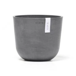 Ecopots Pflanztopf Oslo Mini Grau 19 Cm X 16,5 Cm