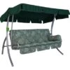 Angerer Hollywoodschaukel Trend Mumbai Grün Blumen 3-Sitzer -Online Gartenmöbel 594108 3053 1