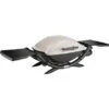 Weber Gasgrill Q 2000 Titan Mit 1 Brenner Und Aromaschienen -Online Gartenmöbel 598008 3994 97