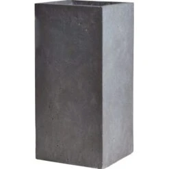 M Collections Pflanzkasten Cubihi 24 Cm X 24 Cm Grau