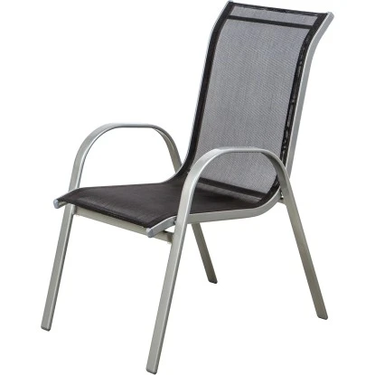 Gardamo Stapelsessel Saturn Silber 75 Cm X 55 Cm X 96 Cm 4 Gardamo Stapelsessel Saturn Silber 75 Cm X 55 Cm X 96 Cm – Bild 2