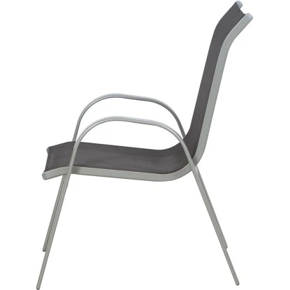 Gardamo Stapelsessel Saturn Silber 75 Cm X 55 Cm X 96 Cm 6 Gardamo Stapelsessel Saturn Silber 75 Cm X 55 Cm X 96 Cm – Bild 4