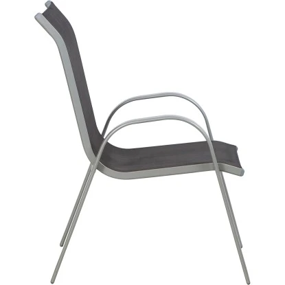 Gardamo Stapelsessel Saturn Silber 75 Cm X 55 Cm X 96 Cm 8 Gardamo Stapelsessel Saturn Silber 75 Cm X 55 Cm X 96 Cm – Bild 6