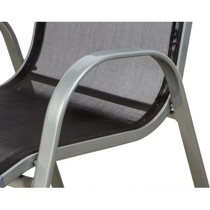 Gardamo Stapelsessel Saturn Silber 75 Cm X 55 Cm X 96 Cm 10 Gardamo Stapelsessel Saturn Silber 75 Cm X 55 Cm X 96 Cm – Bild 8