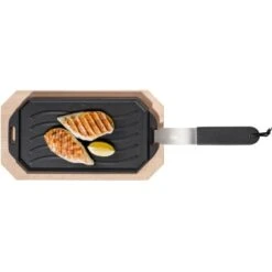 Cozze Gusseisenpfanne Wendbar Mit Untersetzer 33 Cm X 16,5 Cm -Online Gartenmöbel 708614903261 11025100 S 01