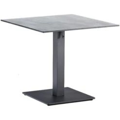 Best Tisch Cervia 80 Cm X 80 Cm X 75 Cm Anthrazit/HPL