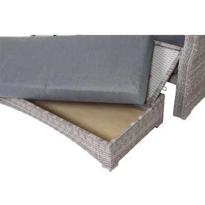 Siena Garden Loungeinsel Lobos II Alu 148 Cm X 158 Cm X 67 Cm Grau Inkl. Kissen 9 Siena Garden Loungeinsel Lobos II Alu 148 Cm X 158 Cm X 67 Cm Grau Inkl. Kissen – Bild 7