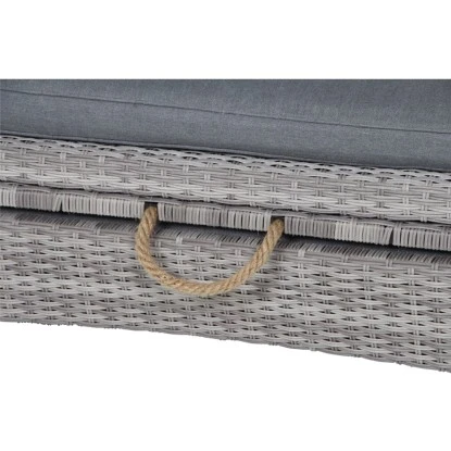 Siena Garden Loungeinsel Lobos II Alu 148 Cm X 158 Cm X 67 Cm Grau Inkl. Kissen 10 Siena Garden Loungeinsel Lobos II Alu 148 Cm X 158 Cm X 67 Cm Grau Inkl. Kissen – Bild 8