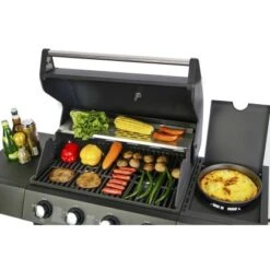 El Fuego Gasgrill San Angelo 4+1 Brenner Ca. 119,5 X 110,5 X 53 Cm -Online Gartenmöbel 8264111 2240 Detailfoto 5