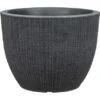 Scheurich Pflanzgefäß Barceo Ø 29 Cm X 22 Cm Stony Black -Online Gartenmöbel 877770 4357 1