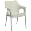 Stapelstuhl Vegas Silber/elfenbein 2 Stapelstuhl Vegas Silber/elfenbein -Online Gartenmöbel 9006776 picture 1