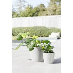 Ecopots Pflanztopf Amsterdam Weiß 20 Cm X 17,5 Cm -Online Gartenmöbel WaterReservoirPureWhite 90