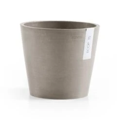 Ecopots Pflanztopf Amsterdam Taupe 20 Cm X 17,5 Cm