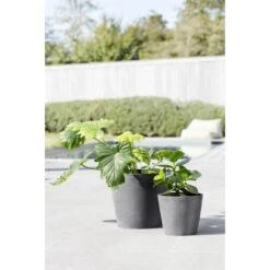 Ecopots Pflanztopf Amsterdam Grau 20 Cm X 17,5 Cm -Online Gartenmöbel dam20WaterReservoirGrey 90