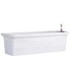Ebertsankey Bewässerungs-Pflanzkasten Flora Premium 80 Cm Weiß
