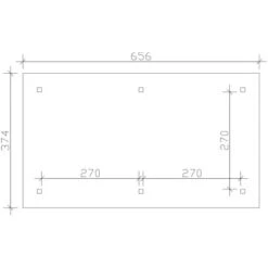Skan Holz Holz-Pavillon Orleans 1 Schiefergrau Lasiert 294 Cm X 576 Cm -Online Gartenmöbel pavillon bild3 3718081331